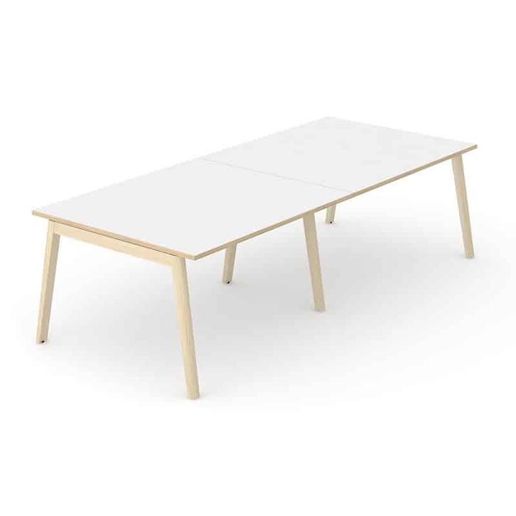 Nova-wood vergadertafel 12 persoons | 320 x 120cm, Zakelijke goederen, Kantoor en Winkelinrichting | Kantoormeubilair en Inrichting
