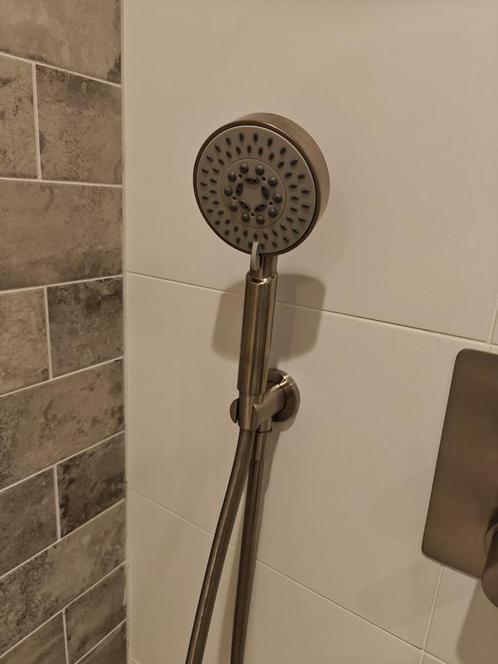 Showmodel doucheset t.b.v. inbouwkraan RVS look - 0084, Doe-het-zelf en Verbouw, Sanitair, Douche, Nieuw, Rvs, Ophalen