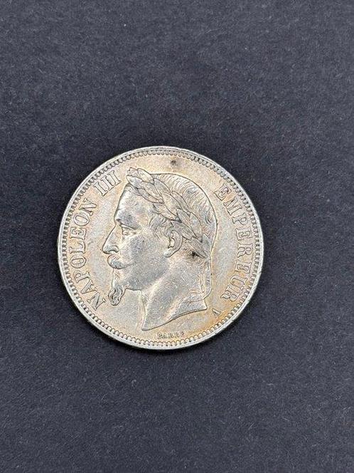 Frankrijk. Napoléon III. 5 Francs 1867-A, Paris (Zonder, Postzegels en Munten, Munten | Europa | Euromunten