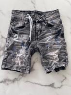Jongens jeans short | korte broek Grijs, Verzenden, Nieuw, Overige maten