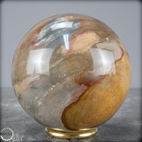 Natuurlijk Zeer Artistiek Polychroom - Jaspis Gebied-, Verzamelen, Mineralen en Fossielen