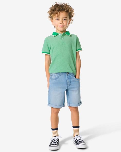 HEMA Kindershort jogdenim lichtblauw 2=30% / 1=15%, Kinderen en Baby's, Kinderkleding | Overige, Nieuw, Verzenden