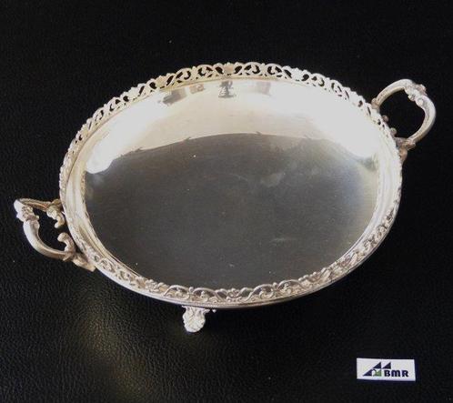 Suikergoed schotel - Pistazienschälchen, rund - .925 zilver, Antiek en Kunst, Antiek | Goud en Zilver