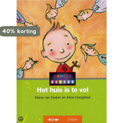 Het huis is te vol / Maantjes / 9-b3 9789027660381, Boeken, Kinderboeken | Jeugd | onder 10 jaar, Gelezen, Verzenden