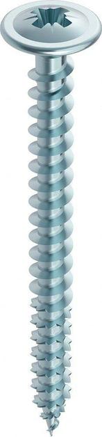 HECO FIX-Plus achterwandschroef 5x60mm - verzinkt - voldraad, Doe-het-zelf en Verbouw, IJzerwaren en Bevestigingsmiddelen, Ophalen of Verzenden