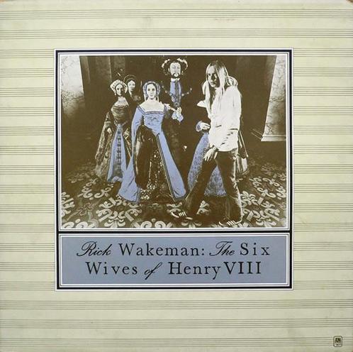 LP gebruikt - Rick Wakeman - The Six Wives Of Henry VIII, Cd's en Dvd's, Vinyl | Rock, Zo goed als nieuw, Verzenden