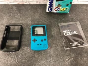 Gameboy Color Blue [Complete] beschikbaar voor biedingen