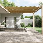 vidaXL Luifel verticaal 180x1000 cm oxford stof beige, Verzenden, Nieuw