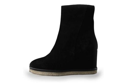 VIA VAI Enkellaarzen in maat 38 Zwart | 10% extra korting, Kleding | Dames, Schoenen, Zwart, Zo goed als nieuw, Lage of Enkellaarzen