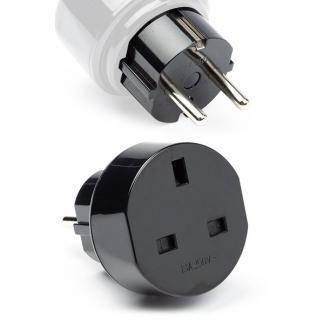 Reisstekker | Type G naar F (Geaard), Caravans en Kamperen, Kampeeraccessoires, Nieuw, Verzenden