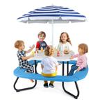 2dekans | Coast Kinderzitgroep Picknicktafel met Parasol –, Tuin en Terras, Ophalen of Verzenden, Zo goed als nieuw
