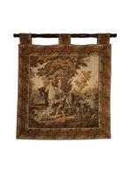 Wandtapijt - 103 cm - 91 cm - Gobelin in Aubusson-stijl