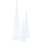 Blauwe LED Kegels 30-60cm | Buiten/Binnen | OP = OP, Ophalen of Verzenden, Nieuw