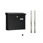 Burg-Wächter Amsterdam brievenbus met RVS palen - zwart, Verzenden, Nieuw