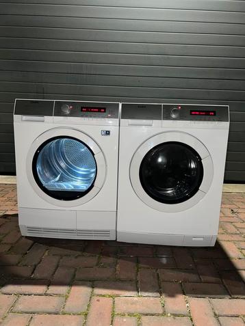 Prachtige AEG 8KG Wasmachine AEG 8KG Warmtepompdroger! beschikbaar voor biedingen