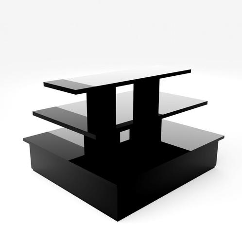 Zware piramide tafel groot glossy zwart, Zakelijke goederen, Kantoor en Winkelinrichting | Winkel en Inventaris