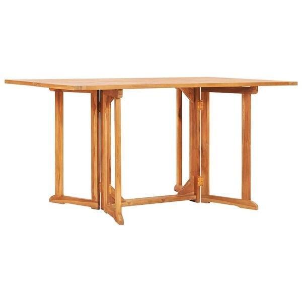 Teakhouten Tuintafel 150x90 | Retourdeal | 46% Korting, Tuin en Terras, Tuintafels, Rechthoekig, Nieuw, Teakhout, Ophalen of Verzenden