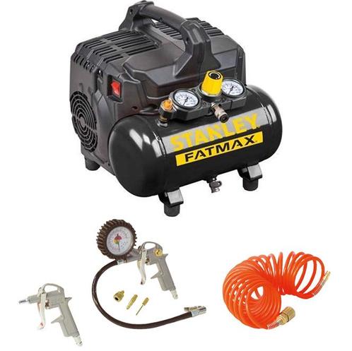 Stanley Fatmax Compressor DST101/8/6 inclusief 6 -delige set, Doe-het-zelf en Verbouw, Compressors, Nieuw, Verzenden