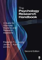 9780761930228 The Psychology Research Handbook, Frederick Leong, Zo goed als nieuw, Verzenden