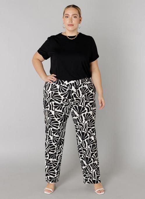 COLLETTA broek print Maat:, Kleding | Dames, Broeken en Pantalons, Overige kleuren, Nieuw, Verzenden