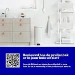 Brabantia NewIcon Prullenbak - 30 liter - White, Verzenden, Zo goed als nieuw