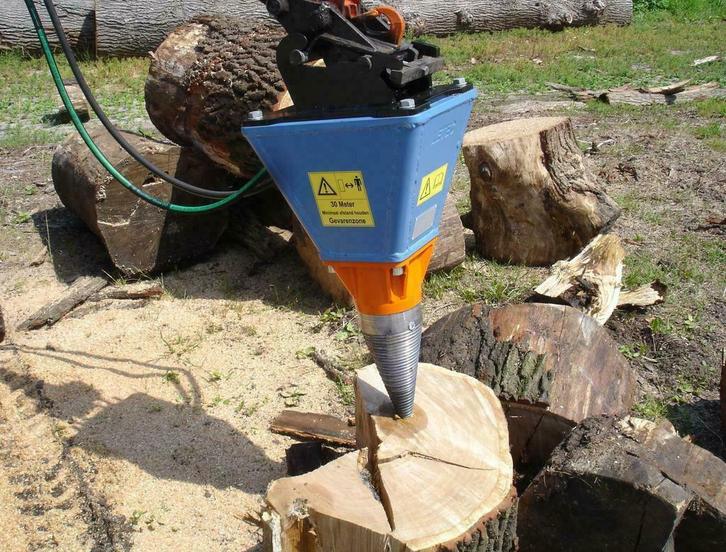 Houtklover Kegelsplijter LETEC LKS150 hydraulisch, Zakelijke goederen, Machines en Bouw | Tuin, Park en Bosbouw, Kloofmachine