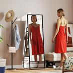 TRUUSK Grote Staande Spiegel 157x50 cm - Met Plank, 2 Haken, Verzenden, Nieuw