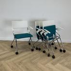 Outlet Complete set van 4 stuks Sedus Flip Flap inschuifbare, Ophalen of Verzenden, Nieuw, Stof