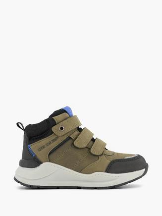 Vty - Khaki Halfhoge Sneaker Klittenband - Heren, Kleding | Heren, Schoenen, Verzenden