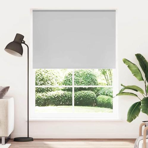 vidaXL Rolgordijn verduisterend 140 x 230 cm grijs, Huis en Inrichting, Stoffering | Gordijnen en Lamellen, Grijs, Nieuw, Verzenden