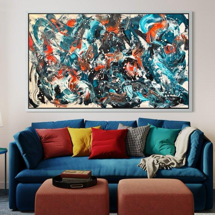 Anastasiya Tumanova - PALMA.-XXL, Antiek en Kunst, Kunst | Schilderijen | Modern