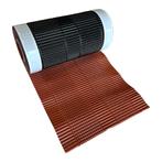 Rol ondervorst 5 meter rood 34 cm, Doe-het-zelf en Verbouw, Dakpannen en Dakbedekking, Ophalen of Verzenden, Nieuw