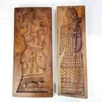Authentic set of finely carved wooden gingerbread boards (70