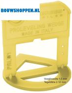 Tegel level Clips 1,5 mm, zak á 200 stuks, Doe-het-zelf en Verbouw, Overige Doe-het-zelf en Verbouw, Nieuw, Ophalen of Verzenden