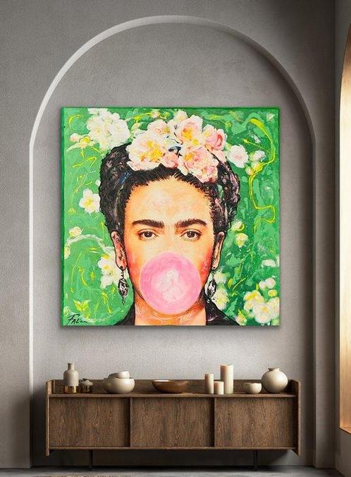Joaquim Falco (1958) - FRIDA KAHLO XL, Antiek en Kunst, Kunst | Designobjecten