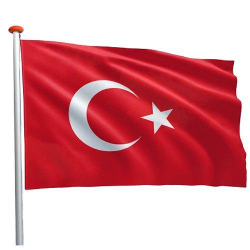 Turkse vlag - 150x90cm NIEUW, Diversen, Vlaggen en Wimpels, Nieuw, Ophalen of Verzenden
