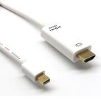 Mini DisplayPort 1.2 naar HDMI 1.4 kabel (4K 30, Audio, Tv en Foto, Overige Audio, Tv en Foto, Nieuw, Ophalen of Verzenden