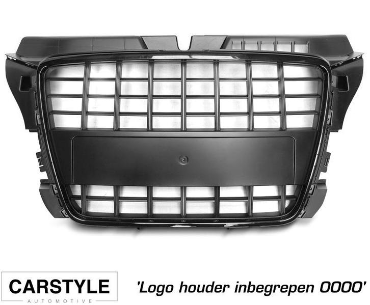 Carnamics Grille | Audi A3 08-12 3-d / A3 Cabriolet 08-13 2-, Auto-onderdelen, Carrosserie en Plaatwerk, Nieuw, Verzenden