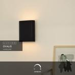 Lucide OVALIS Wandlamp - 2xE14 - Zwart, Ophalen of Verzenden, Nieuw