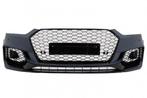 RS5 Look Voorbumper + Vinnen voor Audi A5 B9 F5, Ophalen of Verzenden