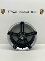 Porsche Taycan ORIGINELE 21Mission E zwart/zilver met banden, 21 inch, Banden en Velgen, Gebruikt, Personenwagen