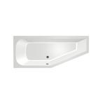 Hoekbad Xenz Lagoon Compact 170x75x45 cm Links Wit, Doe-het-zelf en Verbouw, Ophalen of Verzenden, Nieuw, Bad