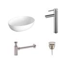 Sani Royal Keramische Waskomset Stadium RVS, Nieuw