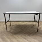 Tweedehands Ergo Swiss  Zit-sta werkbank, 200x100 cm, Huis en Inrichting, Ophalen of Verzenden, Gebruikt