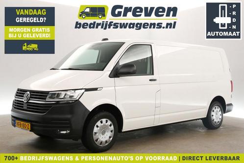 Volkswagen Transporter 2.0 TDI L2H1, Auto's, Bestelauto's, Onderhoudsboekje, Lease, Automaat, Wit, Financial lease, Stof, Diesel