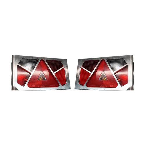 Set RVS Achterlicht Beschermers Voor Aspöck Multipoint 5, Auto-onderdelen, Verlichting, Nieuw, Ophalen of Verzenden