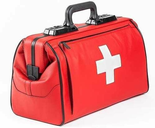 Dürasol Rusticana Cross dokterstas Rood 2 zijvakken, Zakelijke goederen, Kantoor en Winkelinrichting | Kantoormeubilair en Inrichting