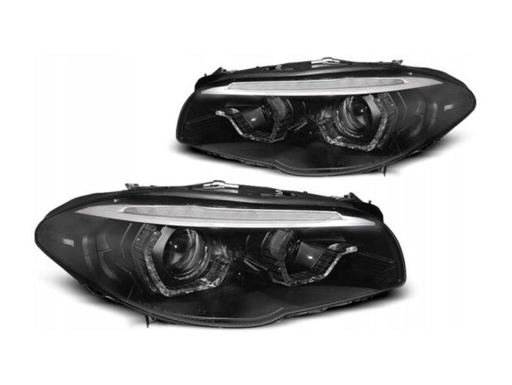 Xenon koplamp LED Angel Eyes Black geschikt voor BMW F10 F11, Auto-onderdelen, Verlichting, Nieuw, Universele onderdelen, Verzenden