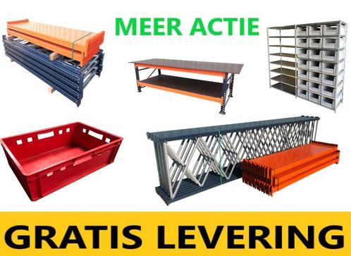 Palletstelling Stelling Magazijnstelling Pallet Opslag Rek, Zakelijke goederen, Kantoor en Winkelinrichting | Magazijn, Stelling en Opslag