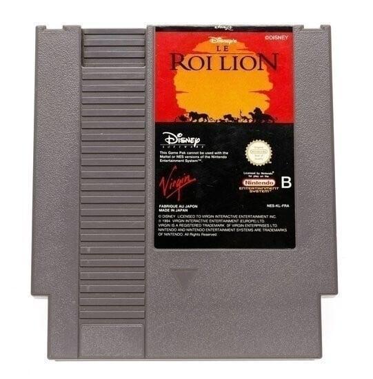 Lion King (German) [Nintendo NES], Spelcomputers en Games, Games | Nintendo NES, Zo goed als nieuw, Ophalen of Verzenden